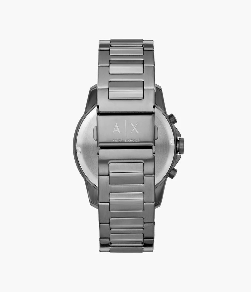 AX1731 - Armani Exchange Chronograph Gunmetal Stainless Steel Watch