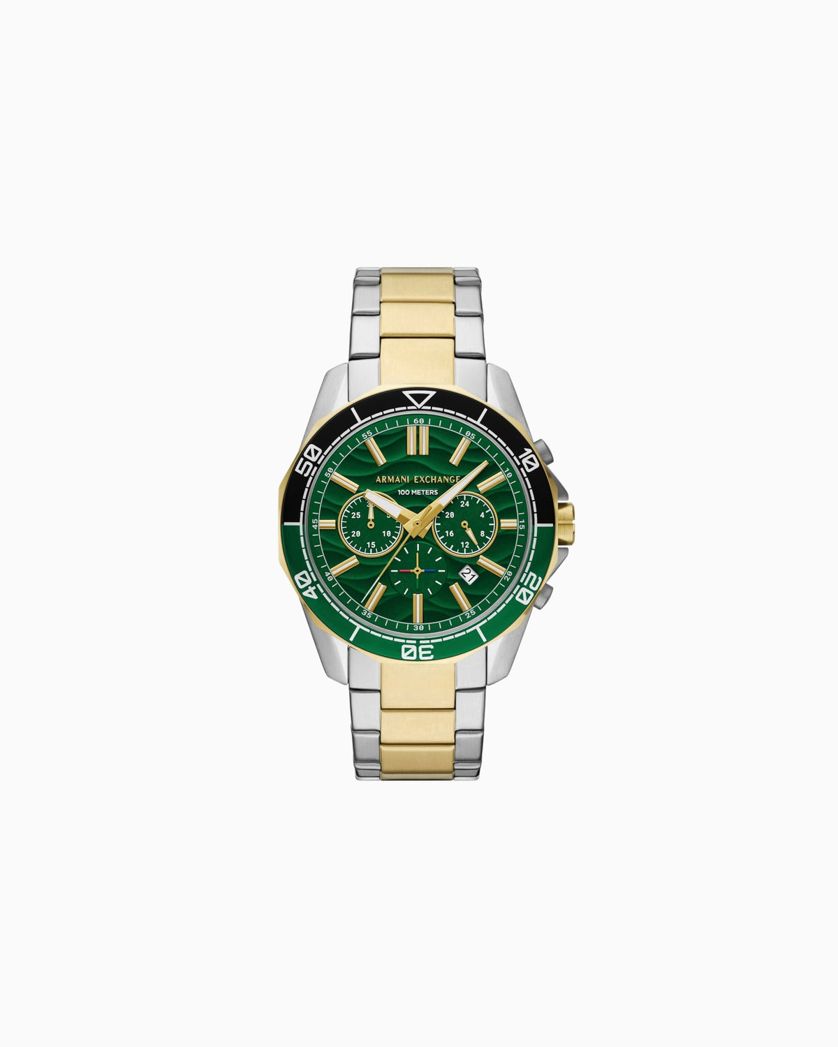 Chronograph Two-Tone Stainless Steel Watch AX1966