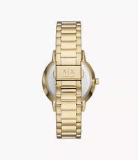 AX2747 Armani Exchange Multifunction Gold-Tone Stainless Steel Watch AX2747