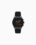 Sync Chronograph Black Silicone Watch AX4198