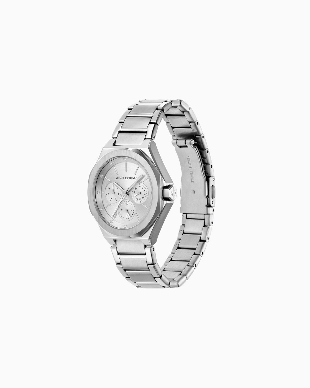 Multifunction Stainless Steel Watch AX4622