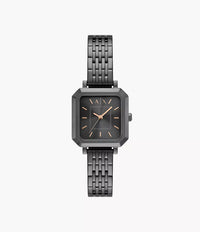 AX5732 Armani Exchange Three-Hand Gunmetal Stainless Steel Watch AX5732
