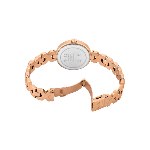 Armani Exchange Rose Gold Analogue Watches AX5832