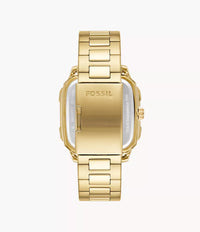 Fossil Multifunction Gold-Tone Stainless Steel Watch BQ2656