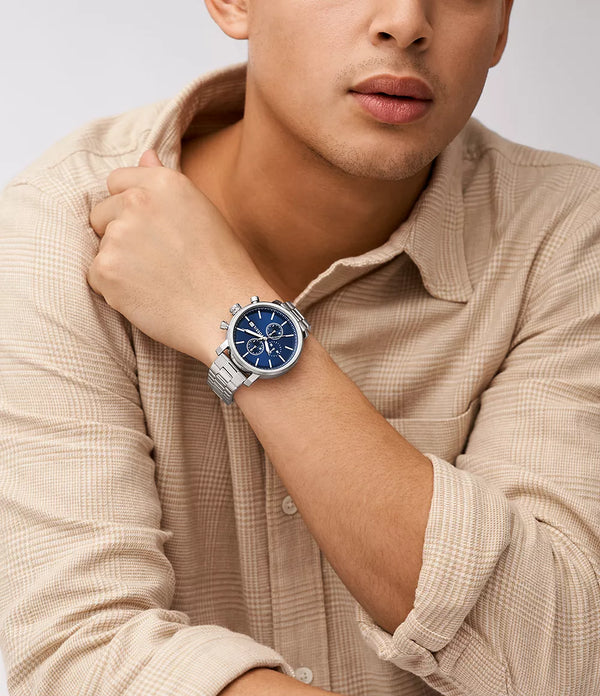 Rhett Multifunction Stainless Steel Watch BQ2846