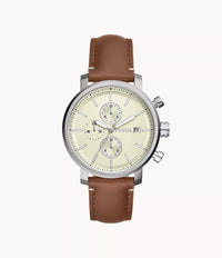 Rhett Multifunction Brown LiteHide™ Leather Watch BQ2850