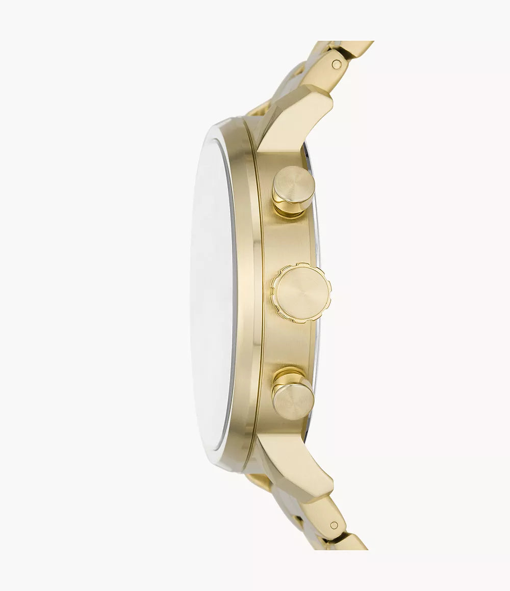Rhett Multifunction Gold-Tone Stainless Steel Watch BQ2852