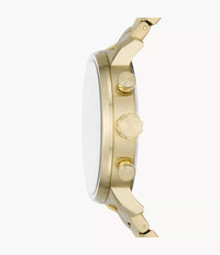 Rhett Multifunction Gold-Tone Stainless Steel Watch BQ2852