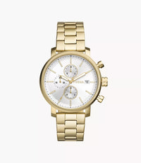 Rhett Multifunction Gold-Tone Stainless Steel Watch BQ2852