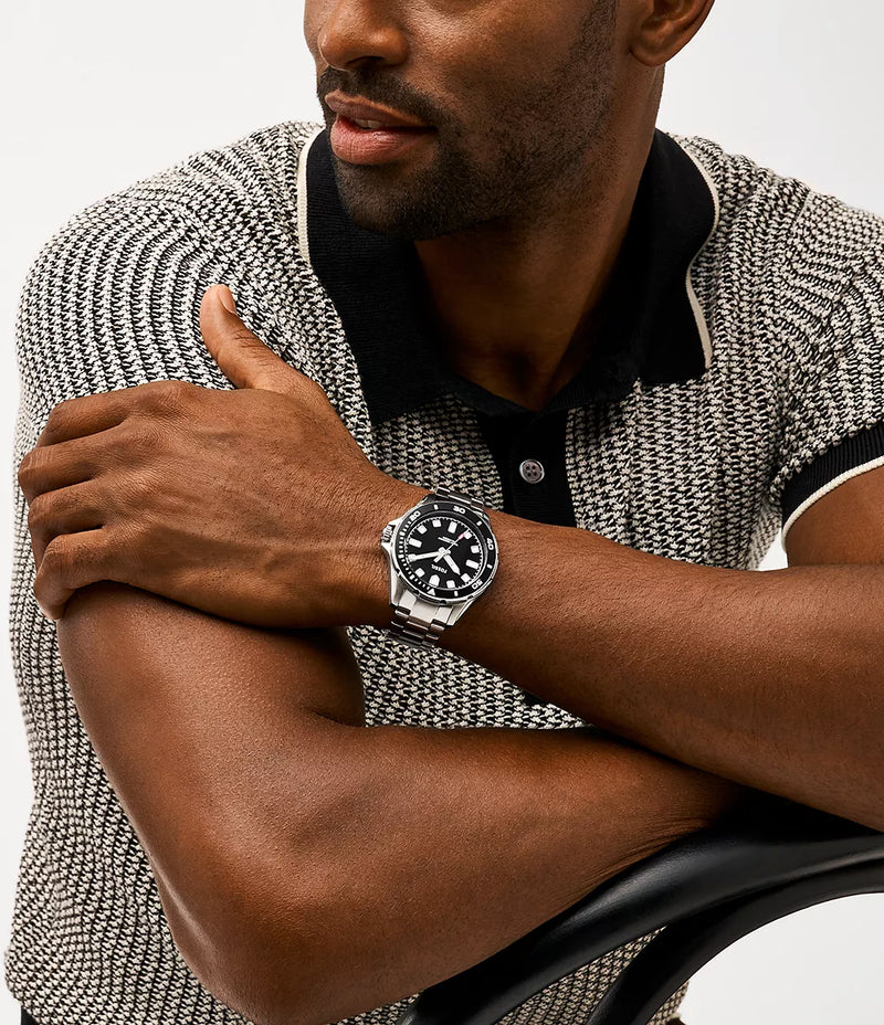 Dalton Three-Hand Stainless Steel Watch BQ2882