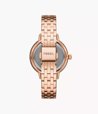 BQ3710 - Fossil Reid Multifunction Rose Gold-Tone Stainless Steel Watch For Women