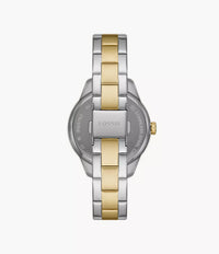 BQ3762 - Fossil Rye Multifunction Two-Tone Stainless Steel Watch For Women