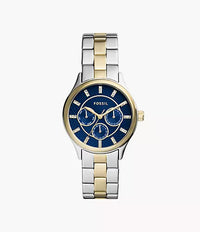 BQ3913 - Fossil Modern Sophisticate Multifunction Two-Tone Stainless Steel Watch For Women