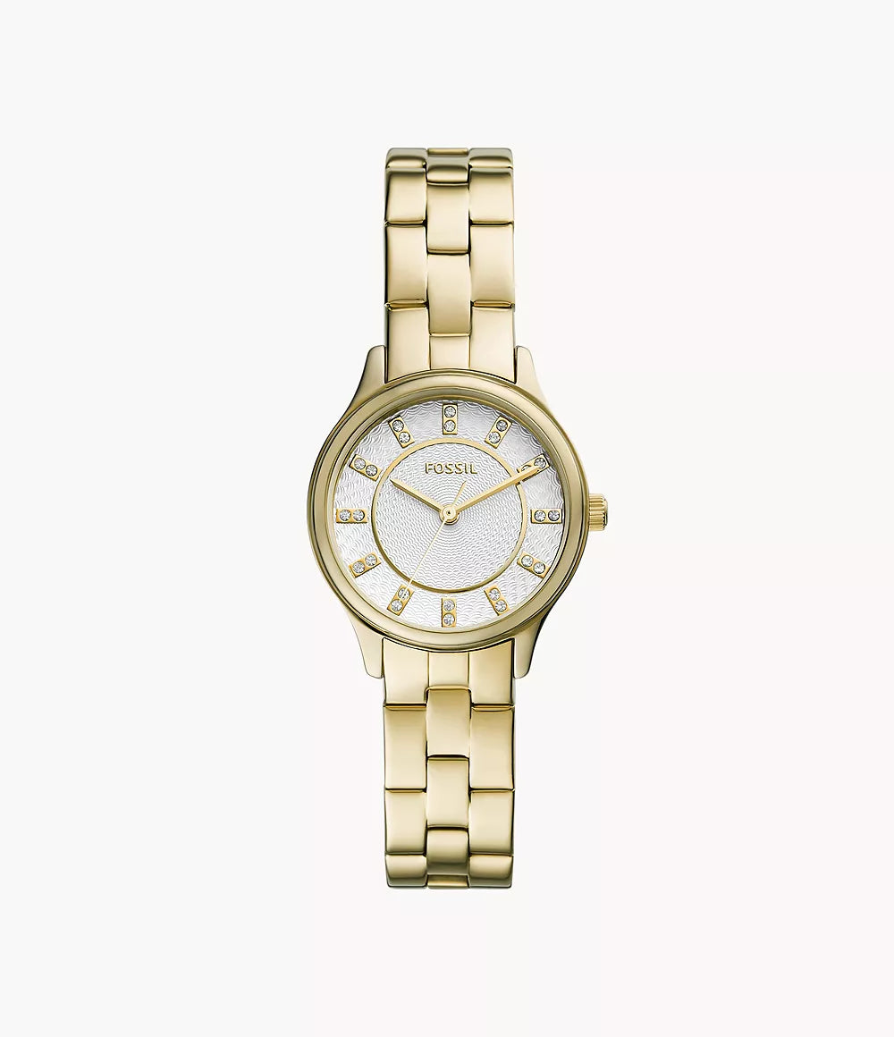 BQ3916 - Fossil Modern Sophisticate Three-Hand Gold-Tone Stainless Steel Watch For Women