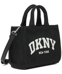 DKNY HADLEE MINI CANVAS TOTE BAG R53AOM56/BSV