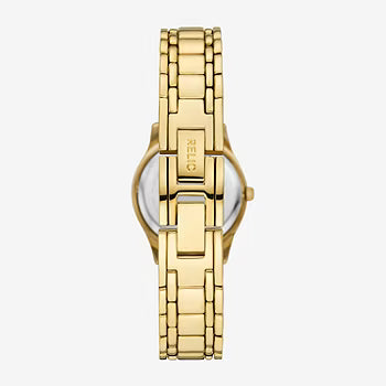 Relic By Fossil Womens Gold Tone Bracelet Watch ZR34651