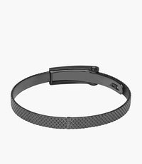 DX1358060 Diesel Gunmetal Stainless Steel Stack Bracelet