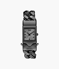 Diesel Closer Three-Hand Gunmetal Stainless Steel Watch DZ2227