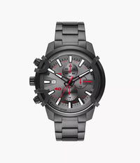 DZ4586 Diesel Griffed Chronograph Gunmetal-Tone Stainless Steel Watch