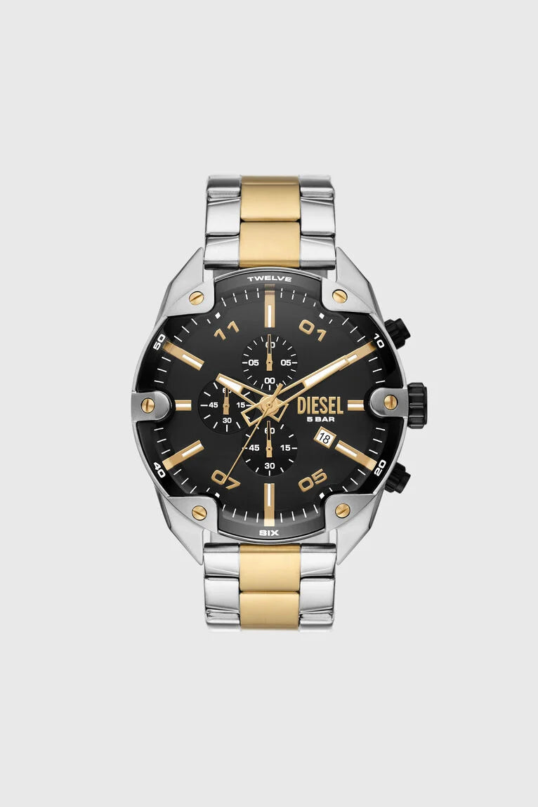 Diesel Spiked Stainless Steel Watch DZ4627