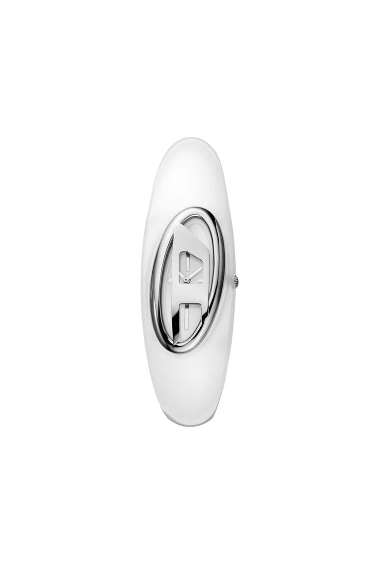 Diesel Wonder-D Two-Hand White Nylon Resin Watch DZ5618