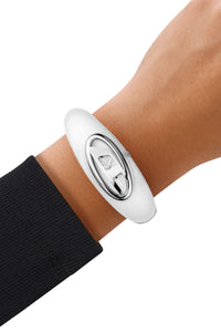 Diesel Wonder-D Two-Hand White Nylon Resin Watch DZ5618