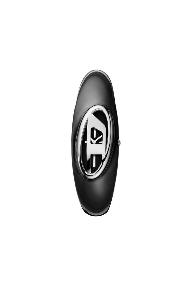 Diesel Wonder-D Two-Hand Black Nylon Resin Watch DZ5619