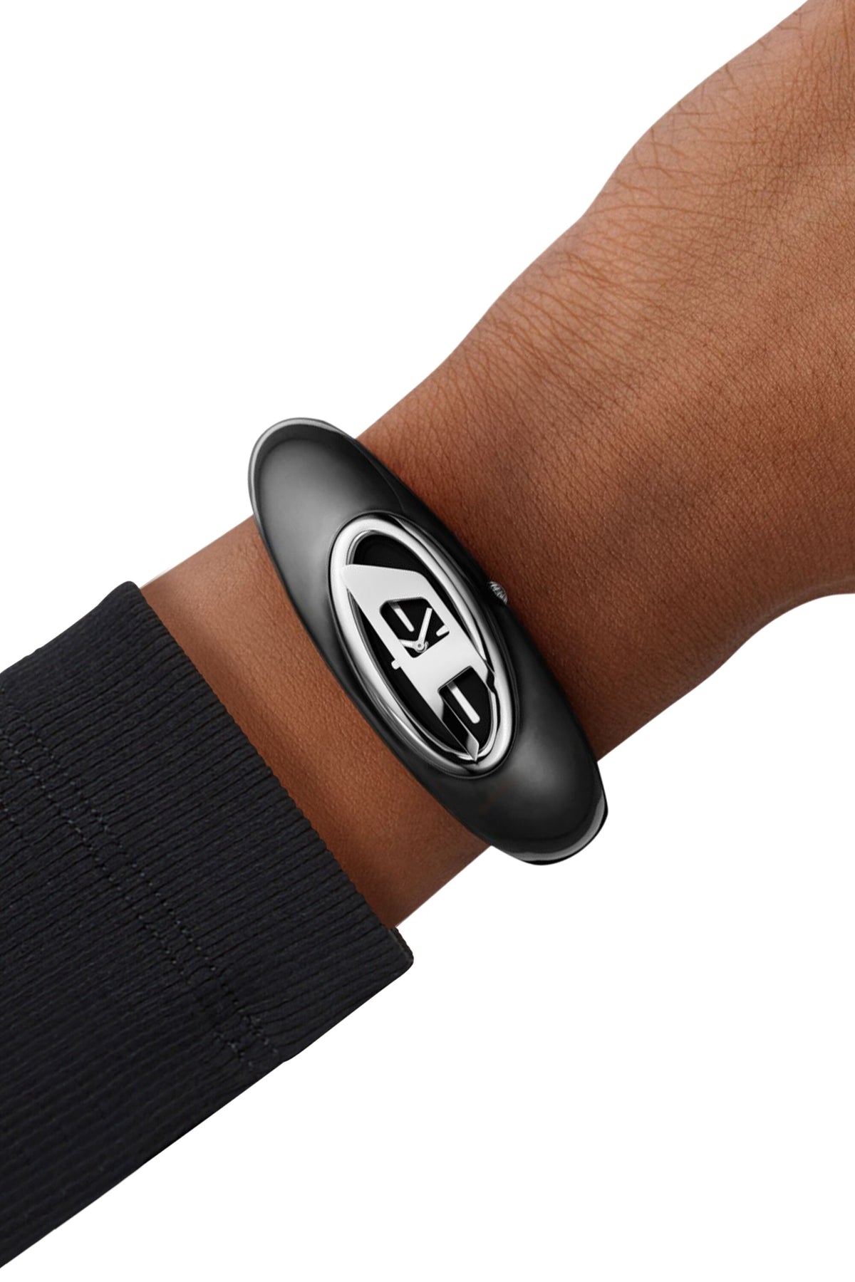 Diesel Wonder-D Two-Hand Black Nylon Resin Watch DZ5619