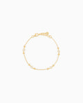 Gold-Tone Sterling Silver Station Bracelet EG3619710