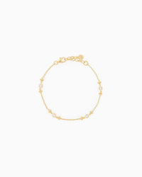 Gold-Tone Sterling Silver Station Bracelet EG3619710