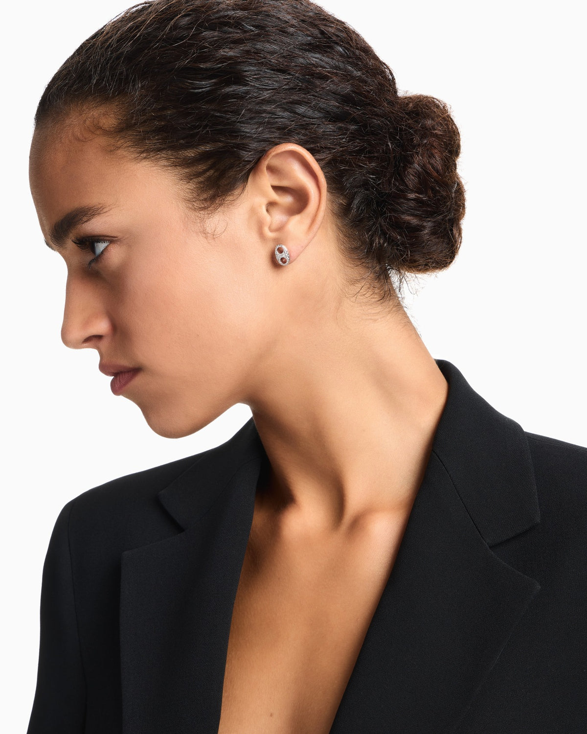 Emporio Armani Sterling Silver Stud Earrings EG3632040