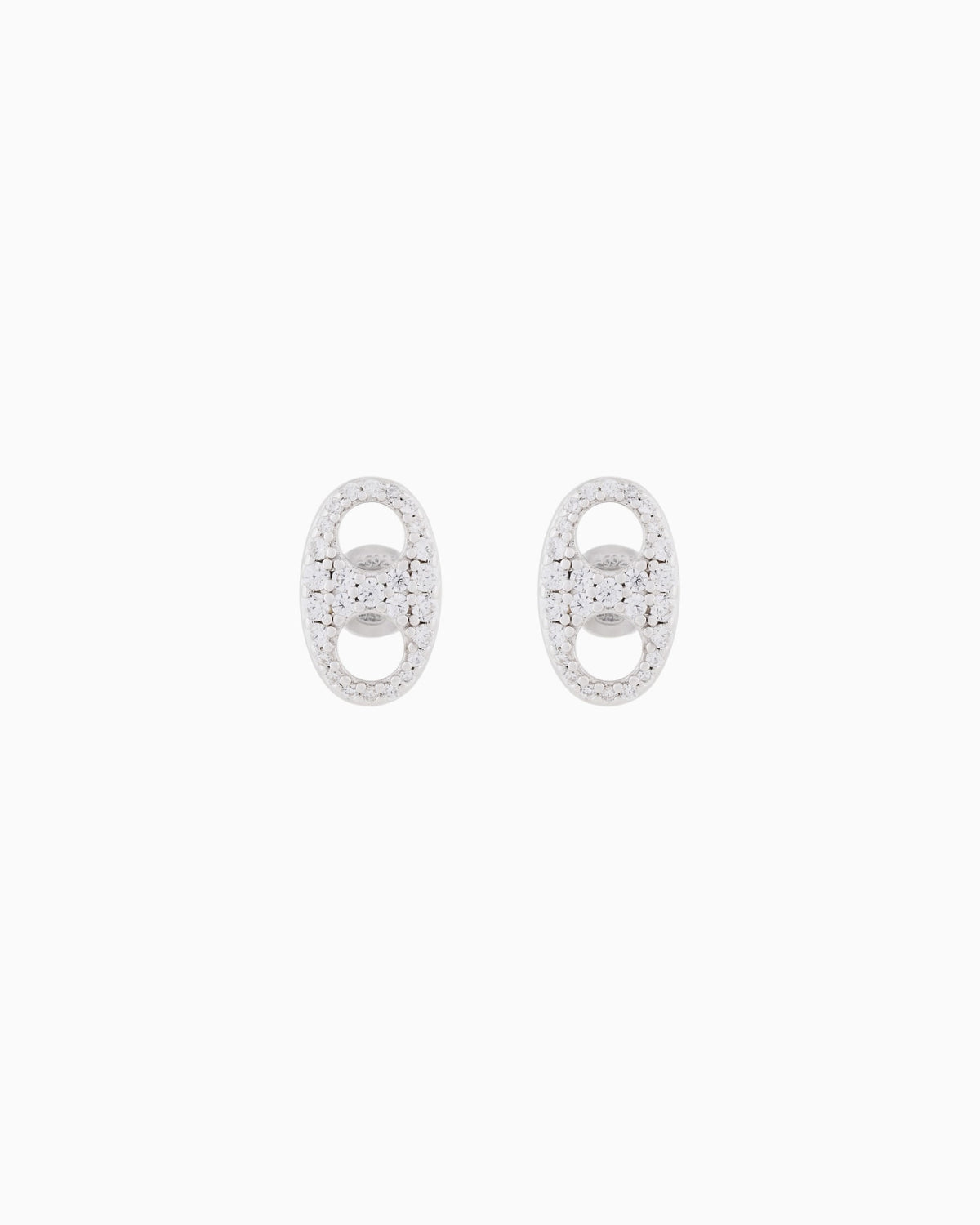 Emporio Armani Sterling Silver Stud Earrings EG3632040