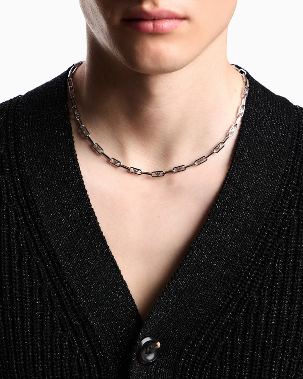Emporio Armani Stainless Steel Chain Necklace EGS3248040