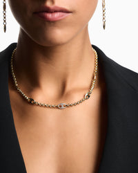 Emporio Armani Gold-Tone Brass Station Necklace EGS3269710