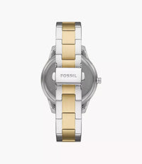 ES5107 - Fossil Stella Sport Multifunction Two-Tone Stainless Steel Watch For Women