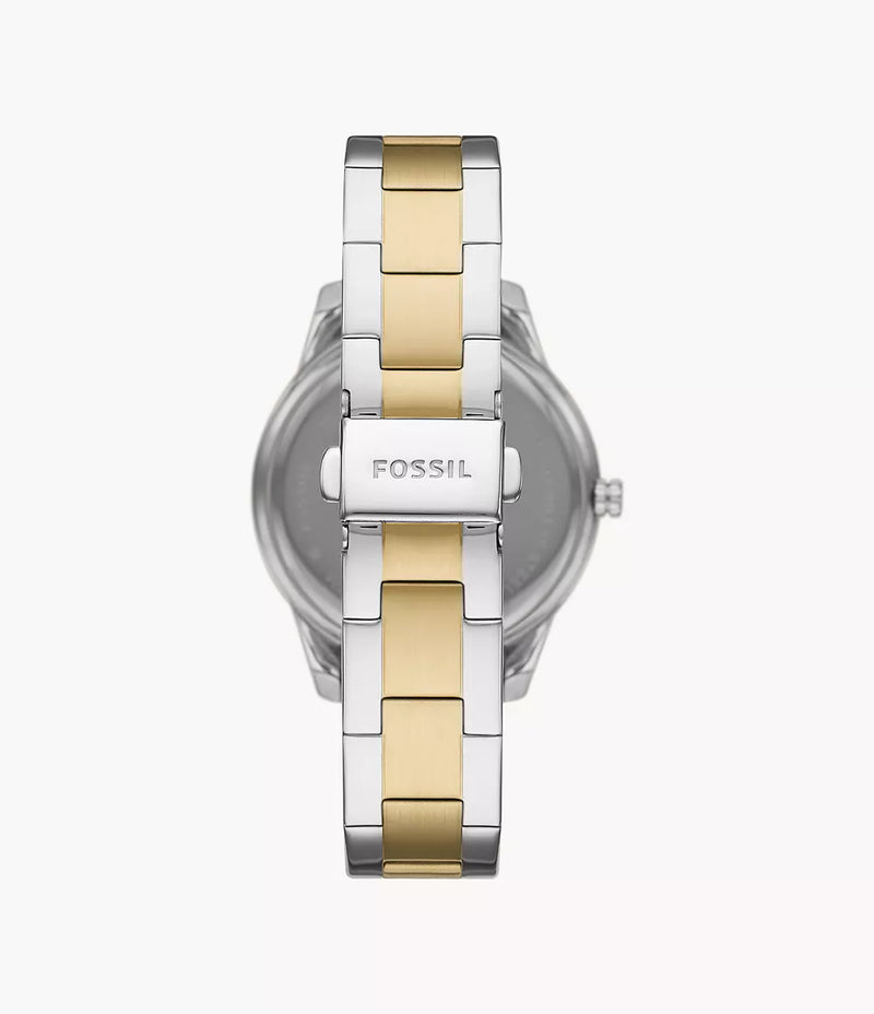 ES5107 - Fossil Stella Sport Multifunction Two-Tone Stainless Steel Watch For Women