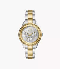 ES5107 - Fossil Stella Sport Multifunction Two-Tone Stainless Steel Watch For Women