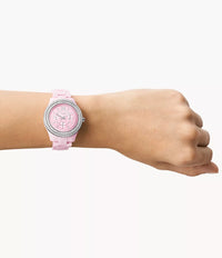 ES5153 - Fossil Stella Multifunction Pink Castor Oil Watch For Women