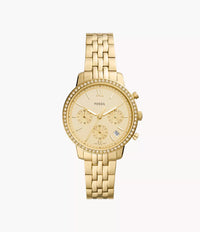 ES5219 - Fossil Neutra Chronograph Gold-Tone Stainless Steel Watch For Women