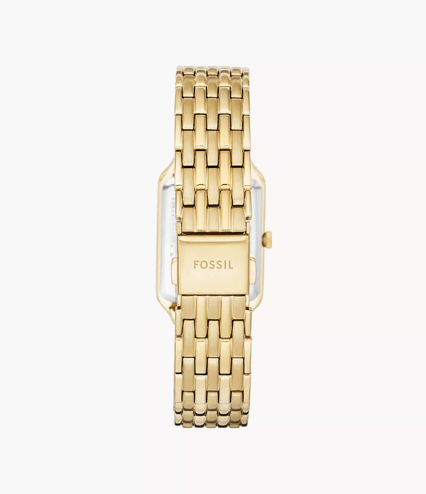 Raquel Three-Hand Date Gold-Tone Stainless Steel Watch ES5220