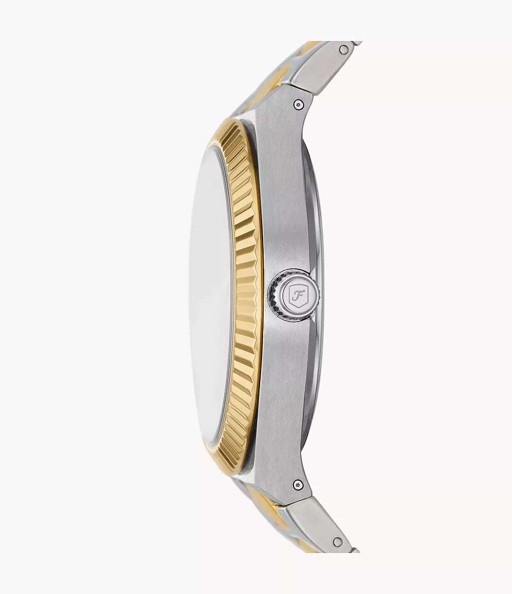 Scarlette Three-Hand Two-Tone Stainless Steel Watch ES5334