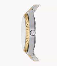 Scarlette Three-Hand Two-Tone Stainless Steel Watch ES5334