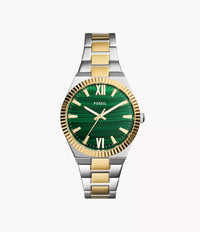 Scarlette Three-Hand Two-Tone Stainless Steel Watch ES5334