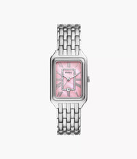 Raquel 26 mm Three-Hand Date Stainless Steel Watch ES5401