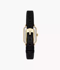 Raquel Mini 18 mm Two-Hand Black Velvet Watch ES5437