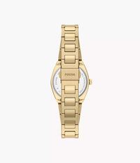 Everett 27mm Three-Hand Gold-Tone Stainless Steel Watch ES5493