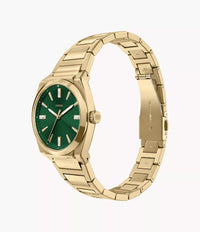 Everett 27mm Three-Hand Gold-Tone Stainless Steel Watch ES5493