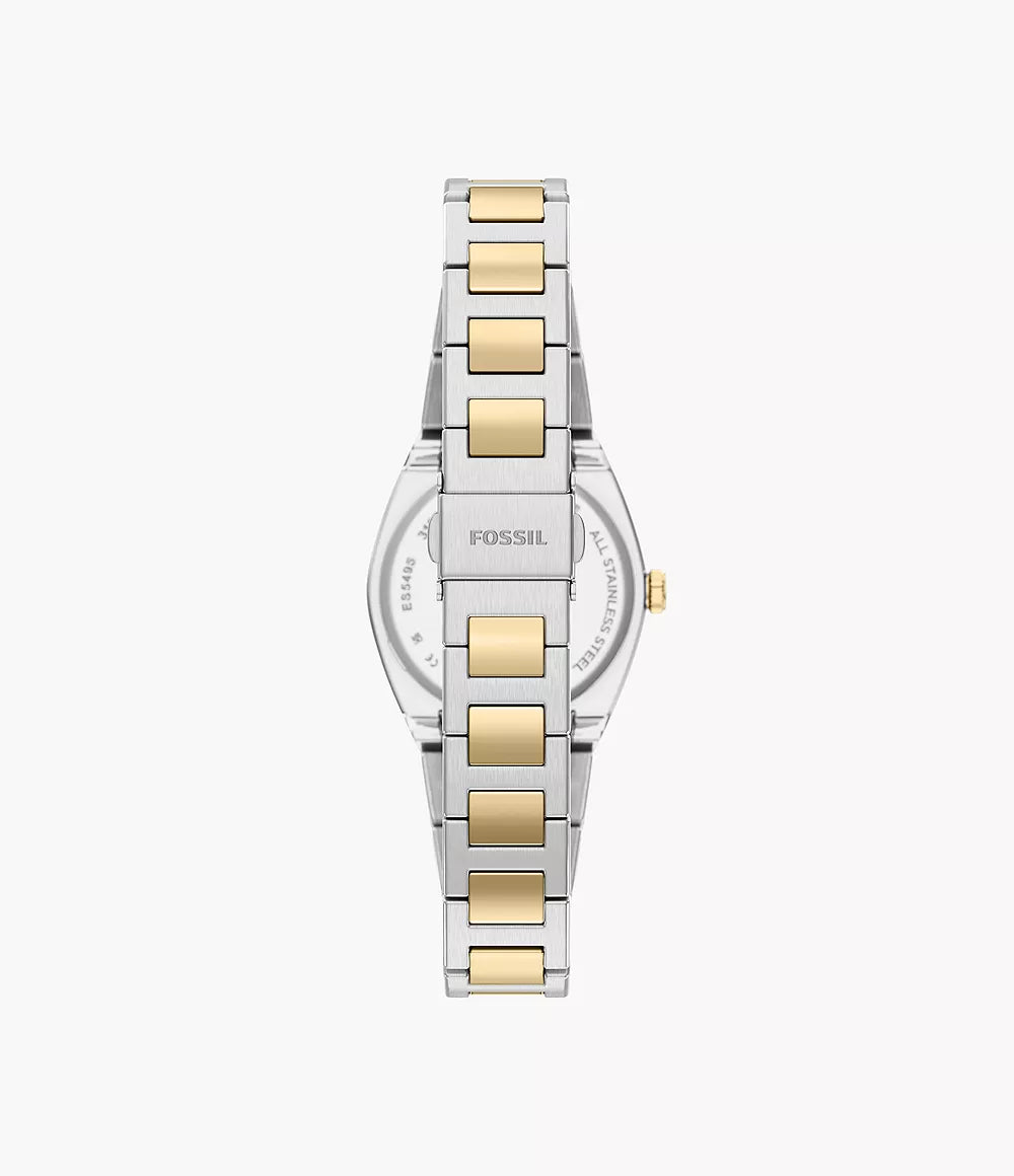Everett 27mm Three-Hand Two-Tone Stainless Steel Watch ES5495