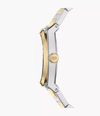 Everett 27mm Three-Hand Two-Tone Stainless Steel Watch ES5495