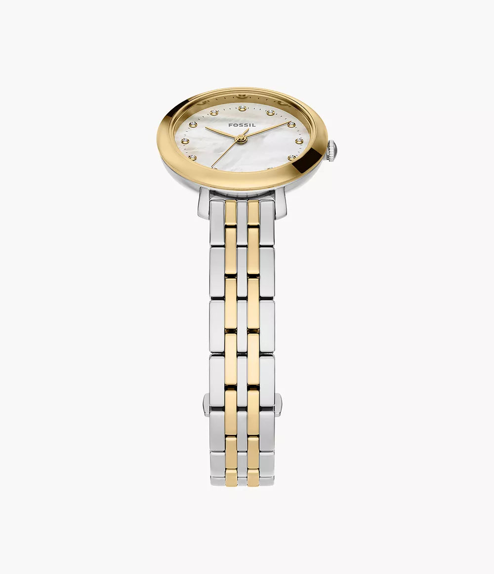 Heidi 26mm Three-Hand Two-Tone Stainless Steel Watch ES5500